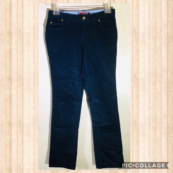 Vineyard Vines Pants - Vineyard Vines sz2 Saylor Fit drkBlue Skinny Cords